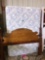 Full size bed frame mattress and box spring