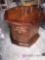 Wooden end table 24 in x 26 in across / 20 in high