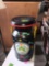 Painted milk can