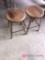 2- vintage stools Royal products