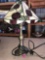 lead glass lamp 15 inches high