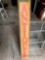Antique wooden sign