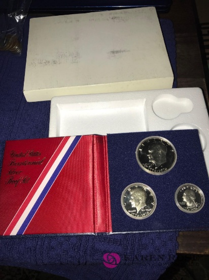 United States Bicentennial silver proof set
