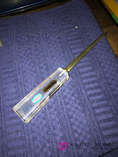 Sohio letter opener