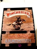 Windchester Firearms Ammunition tin sign 16 in x 13 in