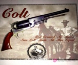 Colt tin sign 15 in x 11 in