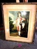 Vintage Picture 17 in by 21 in