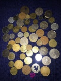 Foreign coins & tokens