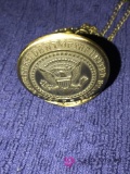 Donald Trump the United States 45th President Quartz pocket watch