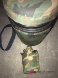 camouflage container/water jug