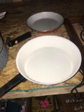 2- frying pans