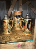 2- Germany steins/pitcher