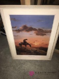 The end of the Trail Indian picture 22 in x 17 in