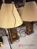 Pair of table lamps 30 in high