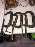 5- large clamps