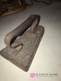 vintage sad iron