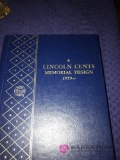 Lincoln cents 1959-book partially full
