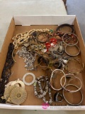 costume jewelry lot bracelets and more