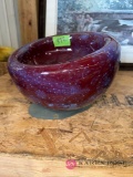 large glass bowl