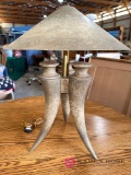 unique bullhorn lamp