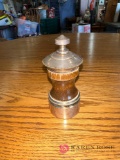4 inch tall salt mill Sterling