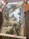 mountain scroll