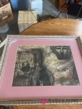 Carol Lee Rice 1971 framed picture