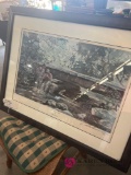 Chet Reneson Pencil Signed framed picture The Match Makers