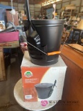 ash bucket with shovel new