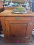 White Clad wooden cabinet/side table