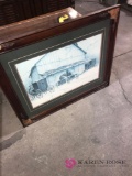 framed Country picture by Ben Richmond 38 in by 31 in