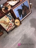 3- pictures 52 in across x18 in