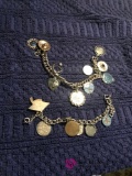 2/ charm bracelets with sterling charms