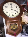 Hamilton DuPont wall clock with key