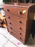 Painted dresser 30 in x 15 in 45 in high