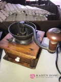 antique coffee grinder