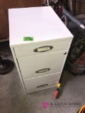 File cabinet with keys