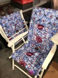 2- lawn chairs