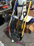 10- hand tools Shovels/rakes/brooms