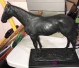 Black horse 16 in tall 16 in across