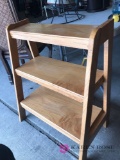 3- tier wooden shoe rack