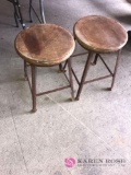 2- vintage stools Royal products