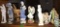 7- porcelain figurines/creamer