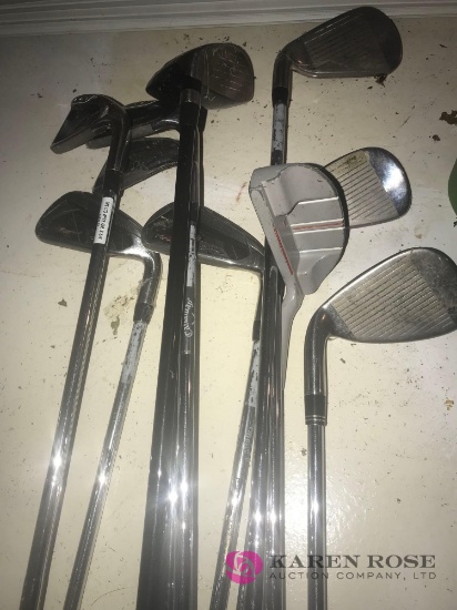 10- golf clubs
