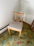 sewing chair with storage under seat
