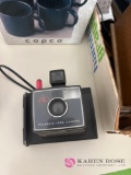 vintage zip Polaroid camera