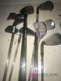 10- golf clubs