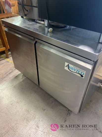 Avantco Refrigeration two door stainless steel refrigerator