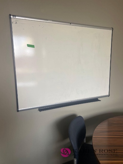 dry erase board and coat rack Bring help to load