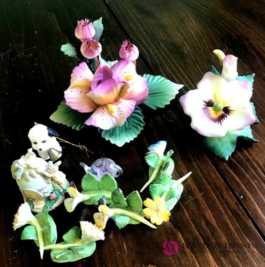 Capodimonte/Lefton flowers